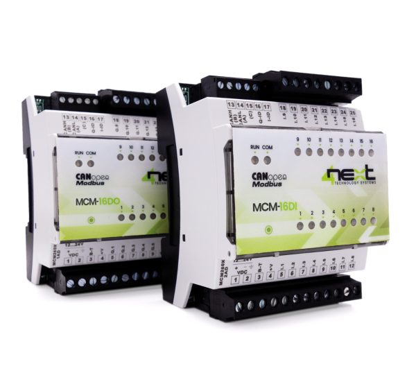 Moduli di acquisizione I/O ModBus CANbus MCM